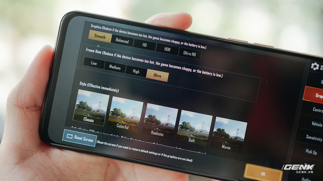 Thử chơi game nặng thiết lập cao nhất trên OPPO Reno3 - Ảnh 8.