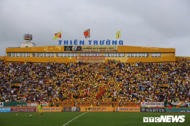 Nam Định xin mở cửa Thiên Trường trong trận gặp HAGL ở Cup Quốc gia - Ảnh 1.