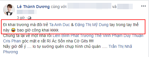 Anh Đức nắm tay Midu tình tứ khi chụp ảnh cùng hội bạn thân, Ngô Kiến Huy liền ẩn ý: Bao giờ công khai? - Ảnh 2.