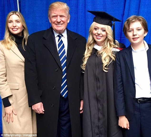 Tiffany Trump vui mừng thông báo cột mốc quan trọng của đời mình nhưng phản ứng khác lạ của Tổng thống Mỹ với con gái gây chú ý hơn cả - Ảnh 4.