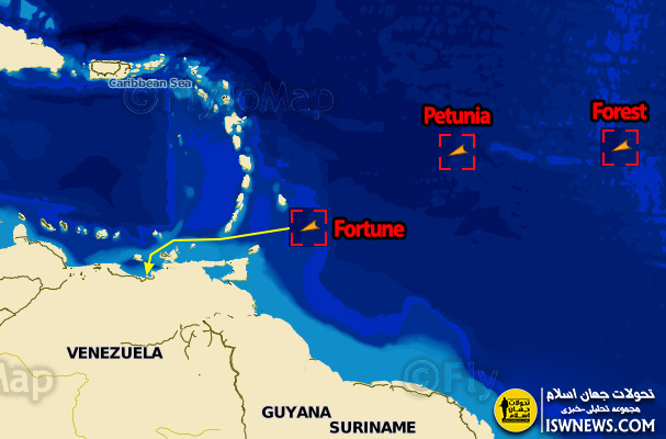 Biển Caribbean rực cháy, hạm đội Mỹ tính vây bắt tàu dầu Fortune của Iran - Tàu chiến mang F-35 cắm chốt giữa Vịnh Ba Tư - Ảnh 1.