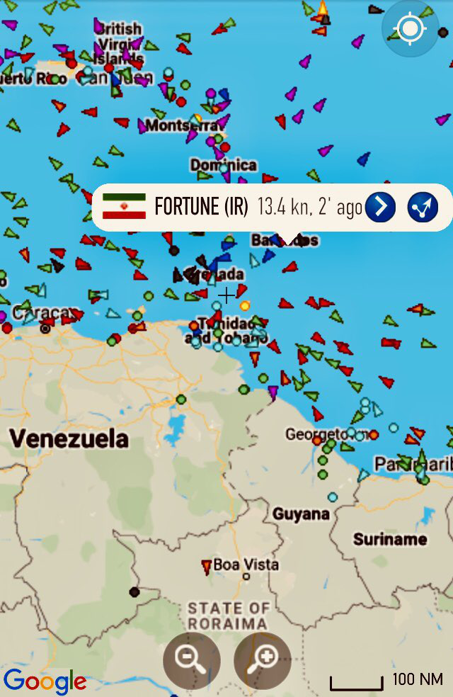 Biển Caribbean rực cháy, hạm đội Mỹ tính vây bắt tàu dầu Fortune của Iran - Tàu chiến mang F-35 cắm chốt giữa Vịnh Ba Tư - Ảnh 1.