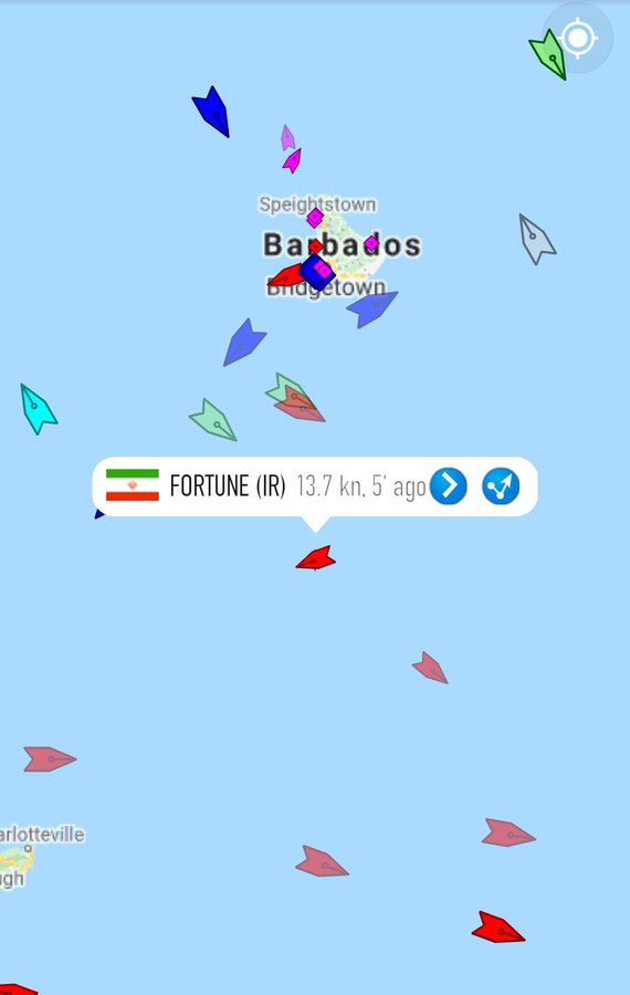 Biển Caribbean rực cháy, hạm đội Mỹ tính vây bắt tàu dầu Fortune của Iran - Tàu chiến mang F-35 cắm chốt giữa Vịnh Ba Tư - Ảnh 1.