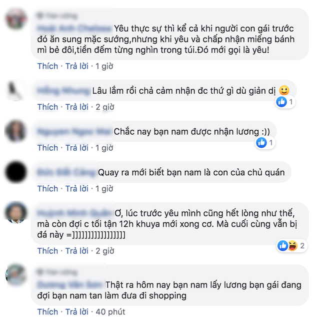 Cô gái ngồi cà phê cả buổi chỉ để chờ bạn trai làm bồi bàn tan ca, chuyện như tiểu thuyết ngôn tình ấy thế mà lại là sự thật - Ảnh 3.