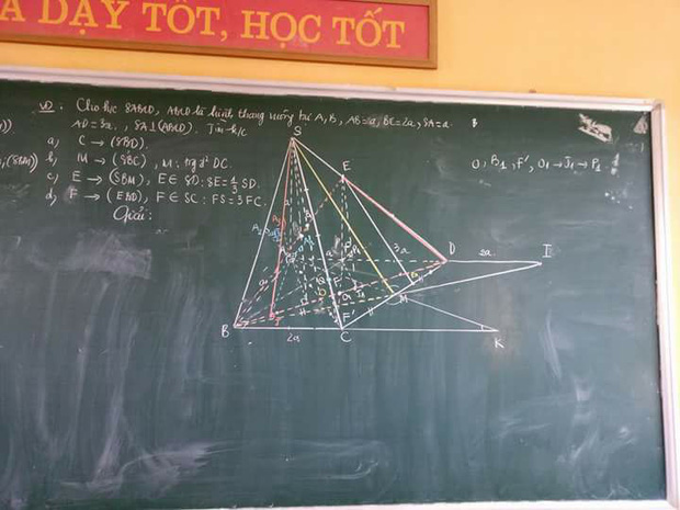 Có một thứ ám ảnh thanh xuân mang tên Toán không gian: Rơi bút một cái là không hiểu giáo viên nói gì - Ảnh 5.