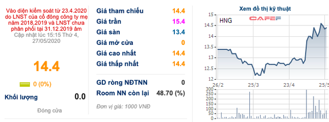 HAGL Agrico (HNG): Nhóm Thaco đã sở hữu hơn 37% vốn - Ảnh 1.