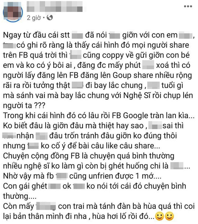 Chủ tài khoản tung ảnh đôi bạn thân nghệ sĩ hài nổi tiếng sử dụng chất cấm lên tiếng: Tôi chỉ là đang giỡn với em gái thôi... hoàn toàn không có ý bôi nhọ ai - Ảnh 2.