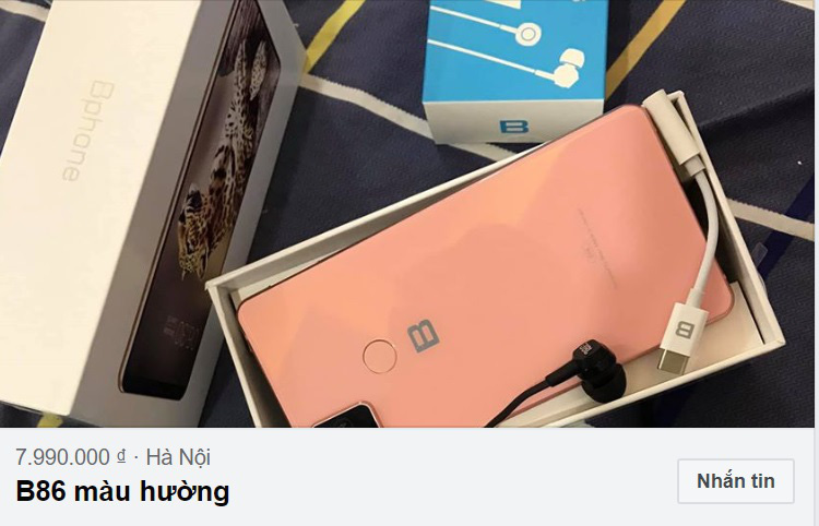 Lên kệ được ít ngày, Bphone B86 đã có hàng cũ rao bán với giá bất ngờ - Ảnh 2. Lên kệ được ít ngày, Bphone B86 đã có hàng cũ rao bán với giá bất ngờ - Ảnh 2.