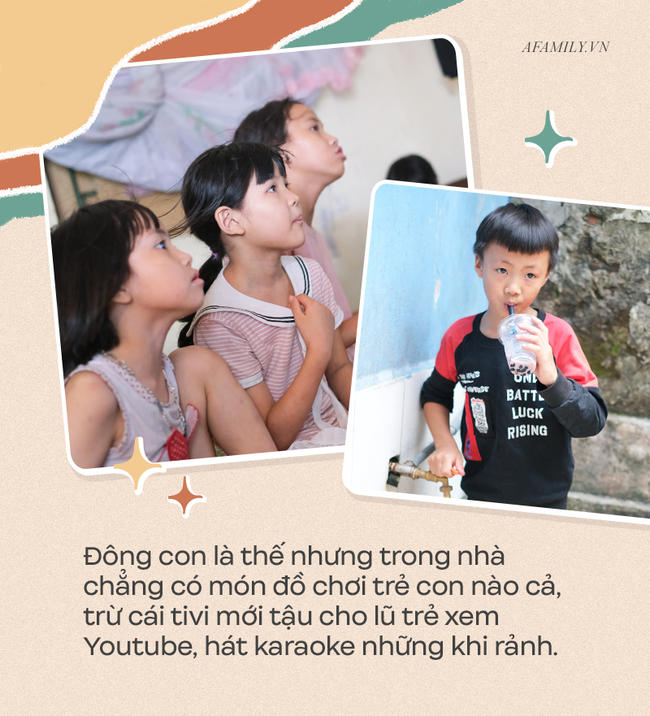 1/6 của gia đình 13 năm sinh 8 đứa con ở Hà Nội: Chưa lớn đã phải quán xuyến gia đình, món quà tuyệt nhất đôi khi chỉ là một gói bim bim - Ảnh 3.