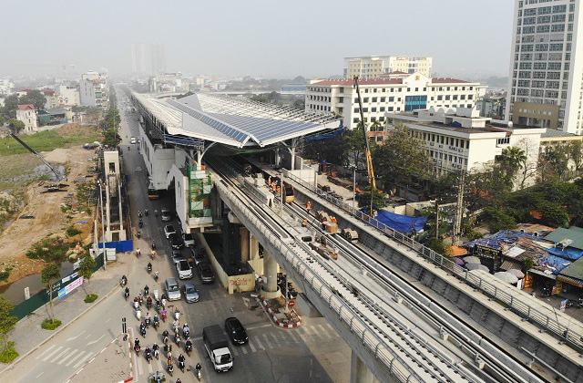 Ngoài đường sắt Cát Linh - Hà Đông, 3 tuyến đường sắt đô thị khác ở Hà Nội hiện ra sao? - Ảnh 1.