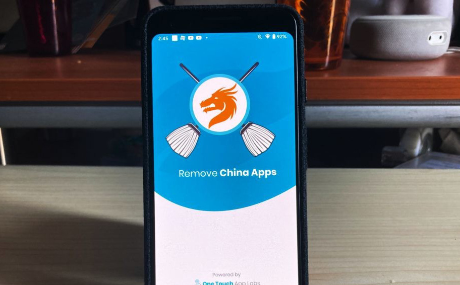 Remove china apps