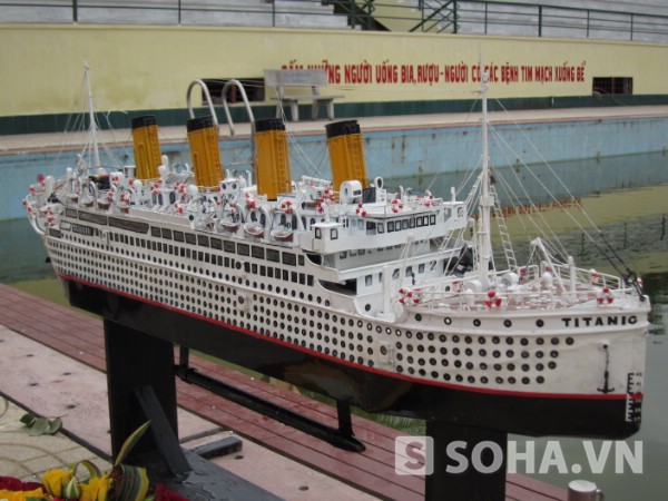 Hồi sinh con tàu huyền thoại Titanic trên đất cảng Hải Phòng 6