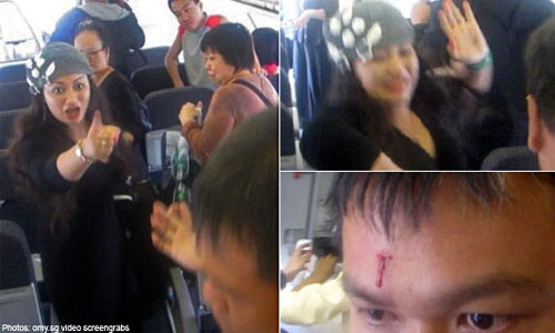 Một thiếu nữ Việt tấn công hai người đàn ông Singapore