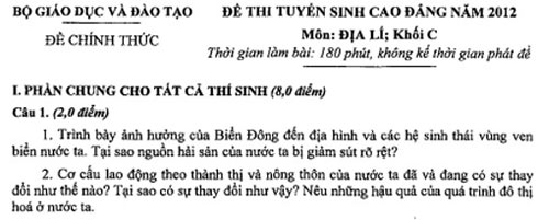 bien-dong-lai-lam-nong-ky-thi-cao-dang