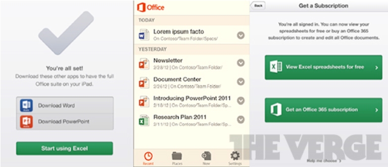 Sẽ có phiên bản Microsoft Office dành cho iOS và Android  1