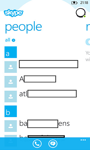 Đã xuất hiện Skype cho Windows Phone 8  3