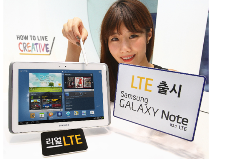 Galaxy Note 10.1 phiên bản LTE đã có mặt ở Hàn Quốc 1