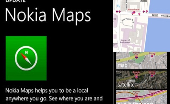 Nokia cập nhật bản đồ cho Windows Phone 8 1