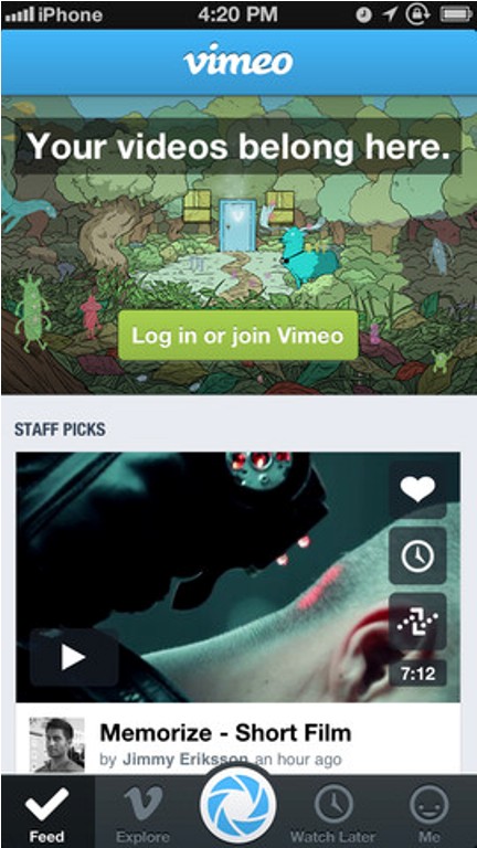 Vimeo 3.0 cho iOS: đổi mới cả giao diện lẫn chức năng 2