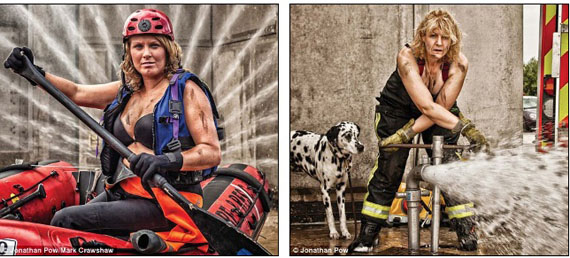 Mỹ nữ cứu hỏa "lột đồ" chụp ảnh từ thiện 4