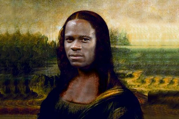 Balotelli giống… nàng Mona Lisa 1