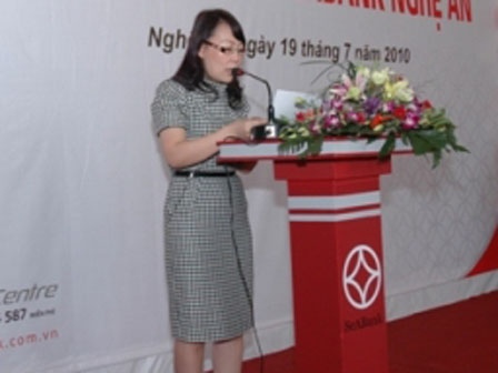 Nguyên Phó TGĐ SeAbank Nguyễn Thị Hương Giang (Ảnh: Internet).