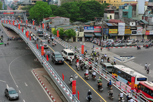 Ngày 14/11, thông xe cầu vượt lắp ghép thứ 3 ở Hà Nội 1