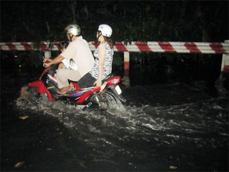 Chán ngán cảnh lội nước...