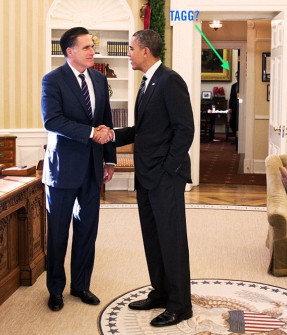 Nhiều "nghi vấn" quanh bữa trưa thân mật của Obama - Romney 2