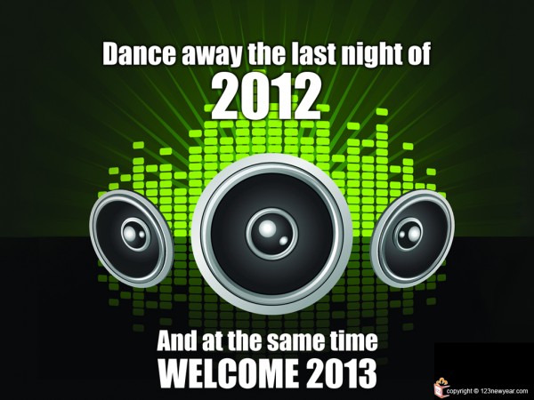 2013 New Year Dance Party Wallpaper 600x450 40 Happy New Year Wallpapers 2013