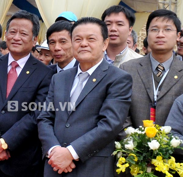 Ông Phạm Lê Thanh - Tổng giám đốc Tập đoàn Điện lực Việt Nam (EVN) tại buổi lễ khánh thành nhà máy thủy điện Sơn La (23/12/2012).