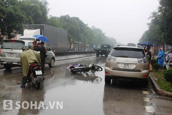 Hiện trường vụ tai nạn