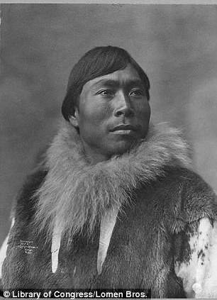 Eskimo posing in 1903