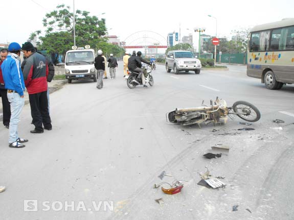 Hiện trường vụ tai nạn