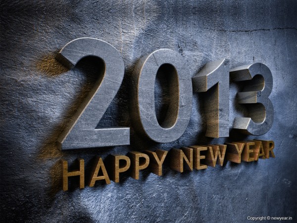 Happy New Year 2013 Wallpaper21 600x450 40 Happy New Year Wallpapers 2013