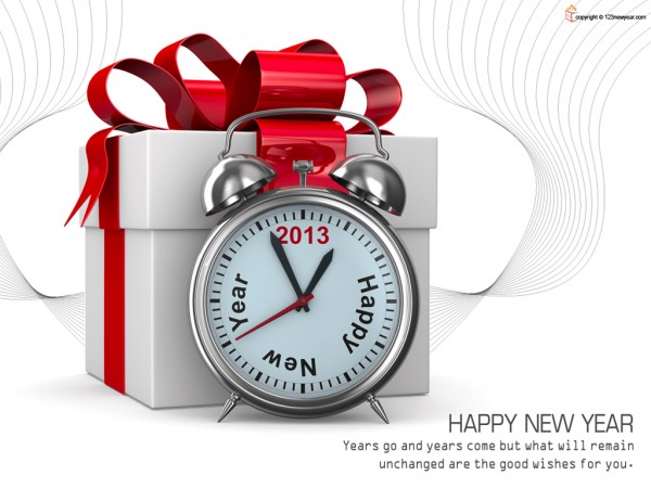 Happy New Year Messages Wallpaper1 600x450 40 Happy New Year Wallpapers 2013