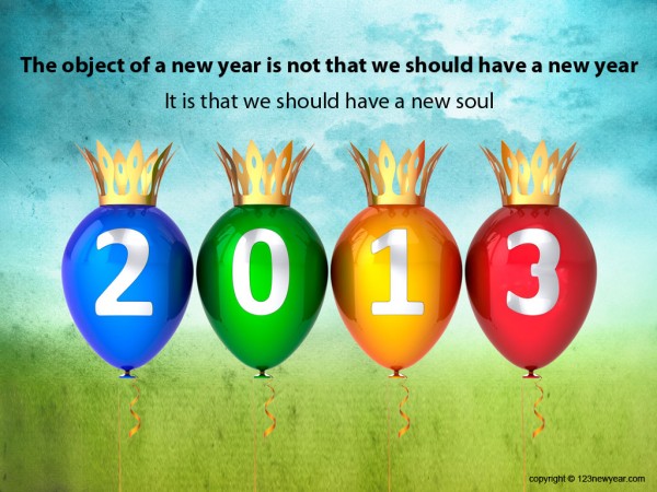 Happy New Year Motivational Wallpaper1 600x450 40 Happy New Year Wallpapers 2013