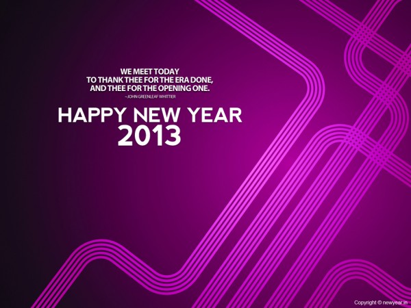 Happy New Year Quotes Pictures1 600x450 40 Happy New Year Wallpapers 2013