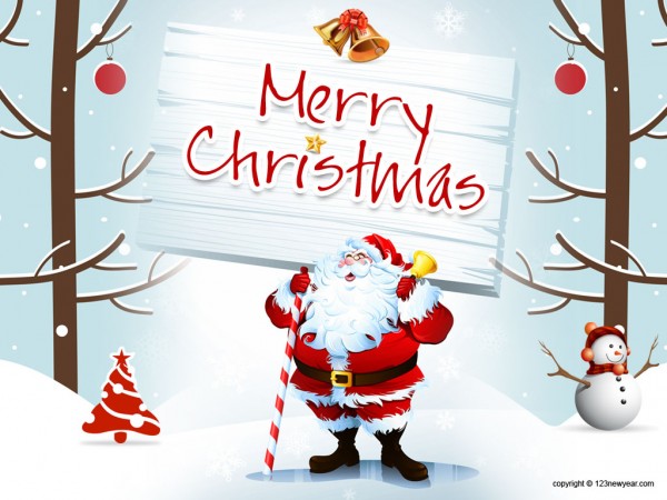 Merry Christmas Wallpaper 600x450 40 Happy New Year Wallpapers 2013