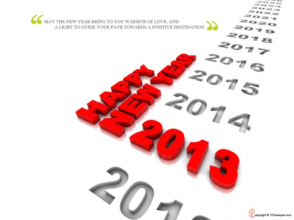 New Year Images 600x450 40 Happy New Year Wallpapers 2013