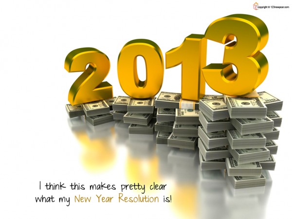 New Year Resolution Wallpaper1 600x450 40 Happy New Year Wallpapers 2013