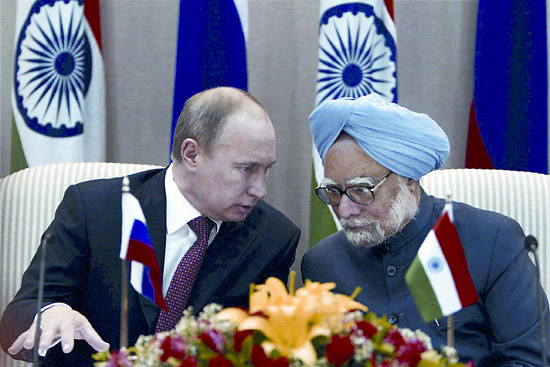 Ông Putin có chuyến công du ngắn ngày nhưng hiệu quả tới Ấn Độ