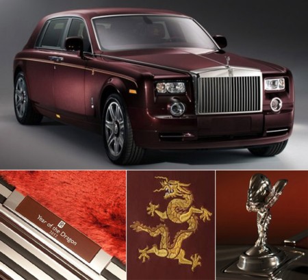 5. Rolls Royce Phantom phiên bản rồng