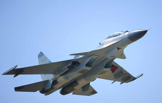 Ấn Độ trở thành khách hàng chủ yếu của dòng chiến đấu cơ Su-30MKI của Nga năm 2012