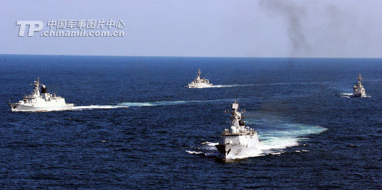 Nhiều lần chiến hạm Trung Quốc đã áp sát vùng biển phụ cận nhóm đảo Senkaku