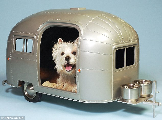 Bespoke: Designer Judson Beaumont creates unusual pieces including this caravan for a small dog