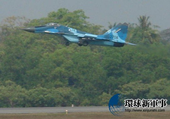 Chiến đấu cơ Mig-29 của quân đội Myanma