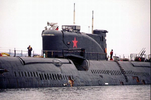 Tàu ngầm Nga (ảnh minh hoạ)