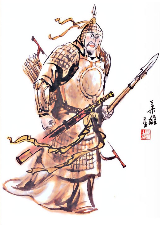 Mãnh hổ Giang Đông Tôn Kiên mới chính là tác giả của chiến công mà Quan Vũ hưởng.