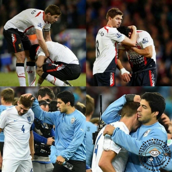 Gerrard và Suarez luôn là bạn tốt